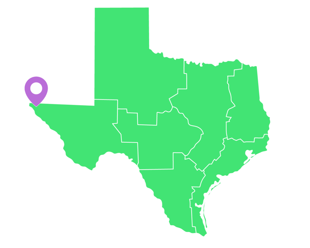 mapa texas